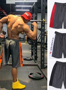 GASP健身短裤肌肉纯棉宽松狗兄弟大码男健美跑步运动篮球五分裤子