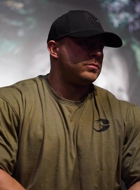 GASP半袖t恤男宽松透气美式休闲运动健身字母印花短袖上衣训练服