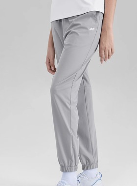 斯凯奇女士夏季新品速干梭织长裤P223W070