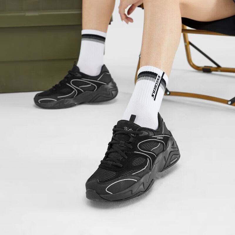 斯凯奇2023秋季新款休闲运动鞋