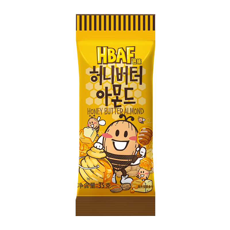 HBAF芭蜂蜂蜜黄油扁桃仁
