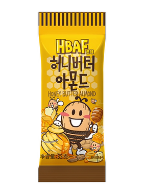 HBAF芭蜂蜂蜜黄油扁桃仁