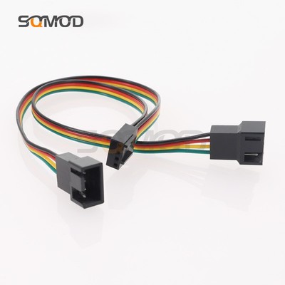 sqmOD主板风扇连接线小4P一分二