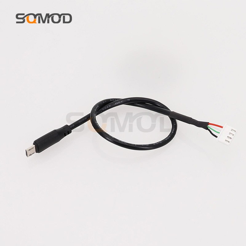 sqmOD端子线MICRO转XH2.54-4Pin