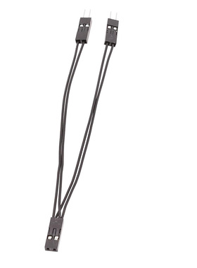 2.54杜邦线2p一分二电脑开机线分线镀银线一母两公杜邦线 10-60厘米 1P2P3P4P一分二端子线 杜邦母对母扩展