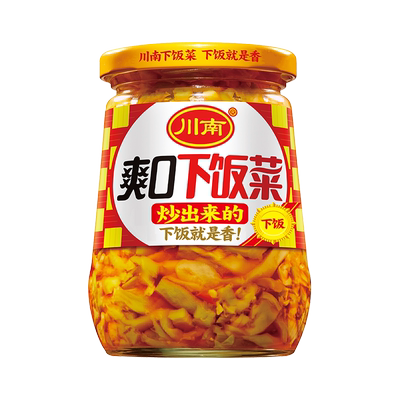 川南爽口下饭菜香辣罐装