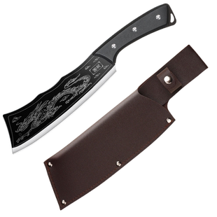 家用菜刀屠龙砍骨头专用刀加厚斩骨刀砍柴刀商用专用坎骨头断骨刀