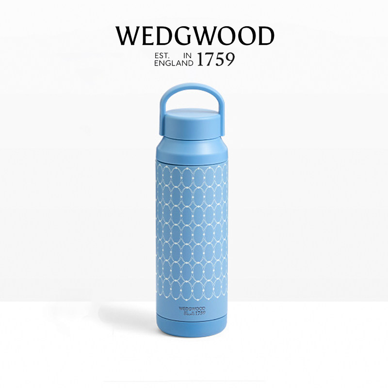 WEDGWOOD保温杯金粉年华运动水壶大容量便携保温瓶水杯高颜值礼物