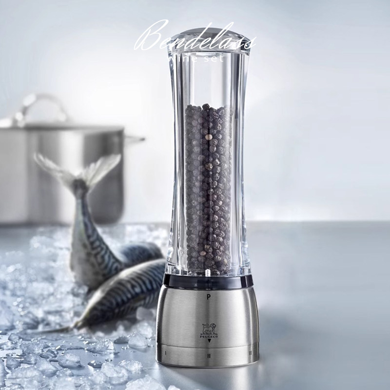 法国Peugeot标致进口研磨器可调节粗细胡椒玫瑰海盐瓶调料研磨瓶
