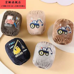 套秋冬季 新款 男童可爱保暖防污小孩婴儿护袖 3岁1 宝宝套袖 儿童袖