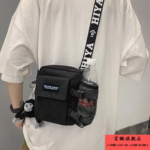 儿童斜挎包中大童出游运动随身单肩小背包男孩学生包包男童小挎包