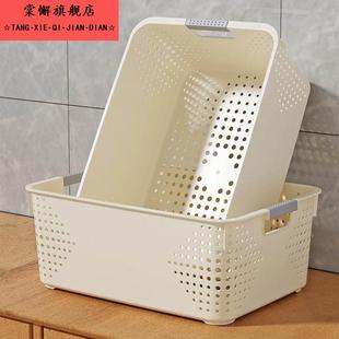 火罐收纳盒篮子杂物收纳筐零食玩具整理箱厨房篮子宿舍桌面塑料储