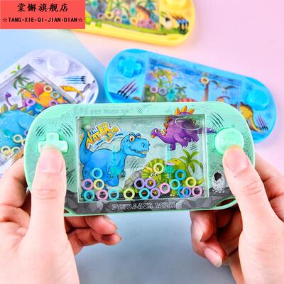 圈圈幼儿塑料环掌上套环水中益智密封泡泡套圈游戏机手动儿童宝宝
