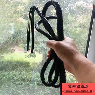 皮鞭子打人 男用包邮 牛皮鞭子响鞭马鞭甩鞭骑马防身健身鞭影视
