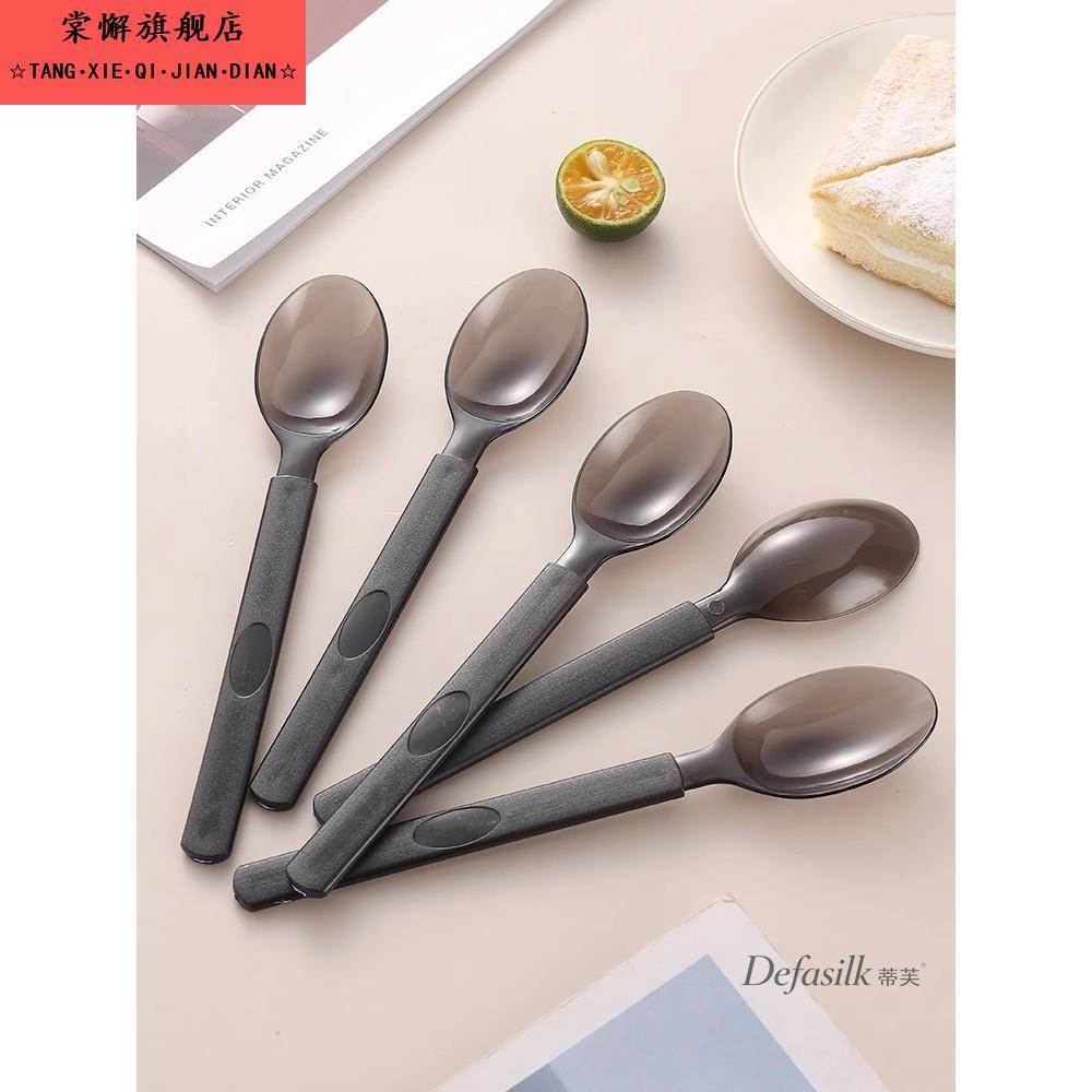 一次性勺子叉子单独包装商用水果蛋糕食品级外卖户外甜品餐具