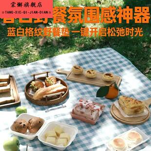 便携野餐垫露营b备用品海边沙滩垫户外折叠坐垫晒背趴垫帐篷地垫