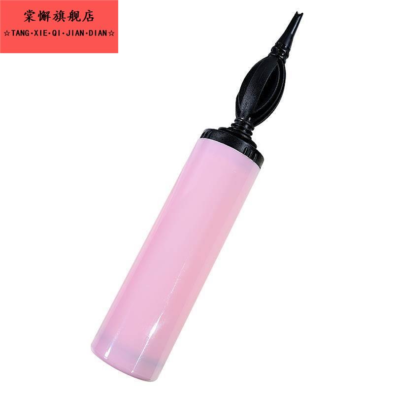 打气球专用枪便携式打气筒小小型桶脚踩家用的吹手推手动长条婚