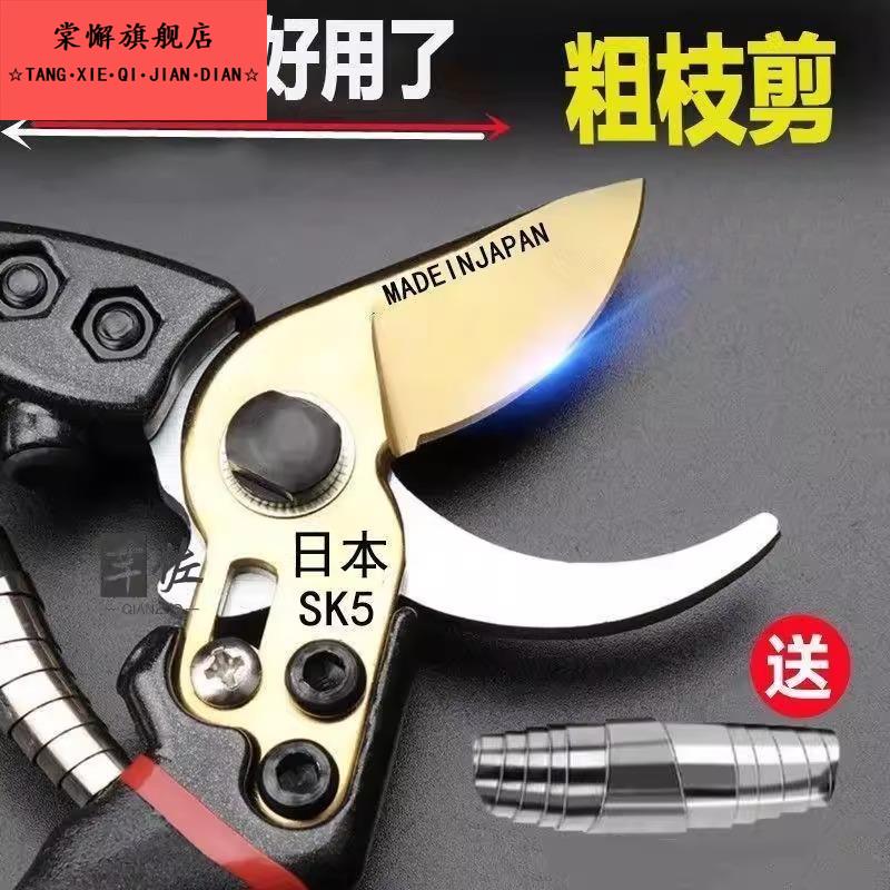 新款SK5修枝剪修剪果树剪枝园林修枝枝剪园艺花剪剪树枝专用剪刀