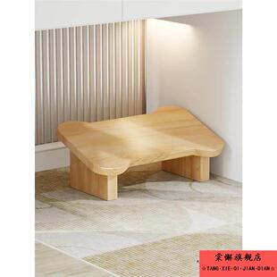 沙发搁脚凳办公室午休垫脚凳实木放脚蹬午睡神器脚踏桌下专用凳子