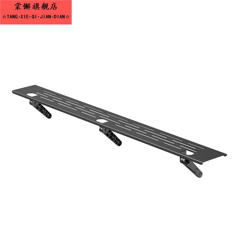 电视顶部置物架路由器收纳盒机顶盒钢托架免打孔光猫客厅放置架