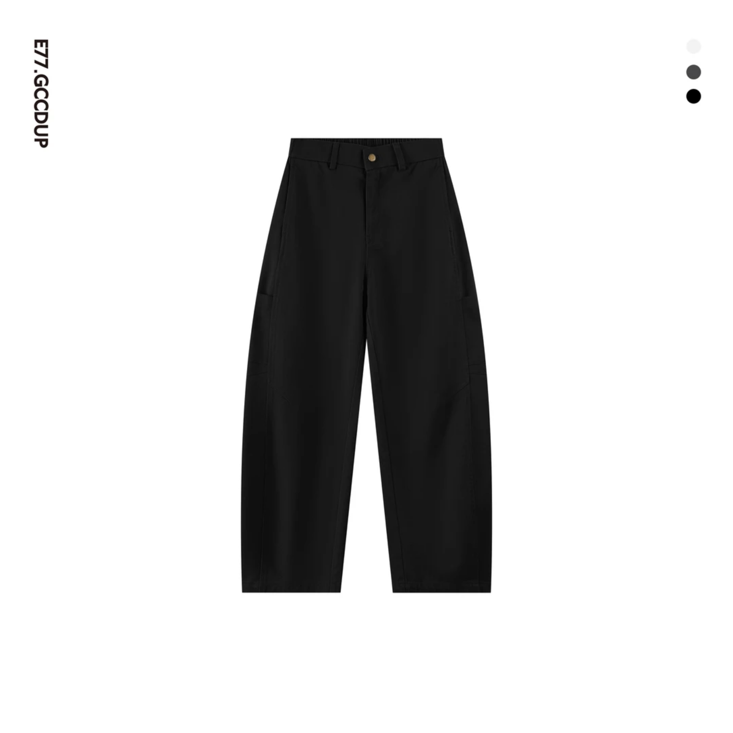 秋季新款男士简约时尚净版弯刀休闲裤舒适高级感休闲长裤直筒西裤