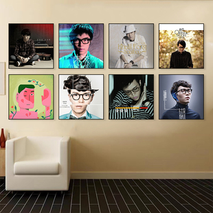 方大同专辑封面装饰画客厅流行音乐墙挂画影音室工作室房间壁画