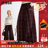 子2026春季 新款 女童休闲裤 ask新年拜年服儿童裤 中大童长裤