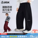 宽松直筒休闲长裤 ask儿童裤 运动裤 运动风男童卫裤 子2026春秋新款