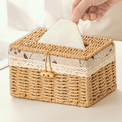 纸巾盒子家用茶几纸巾收纳盒客厅桌面卷筒卫生纸卫生纸盒创意餐桌