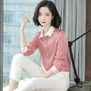真丝长袖衬衫女款2026春秋新款设计感小众上衣气质休闲桑蚕丝衬衣