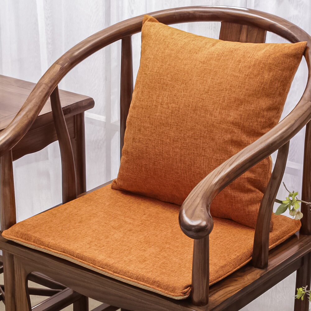 红木沙发椅子坐垫中式实木家具太师椅餐椅家用圈椅垫茶桌茶椅坐垫