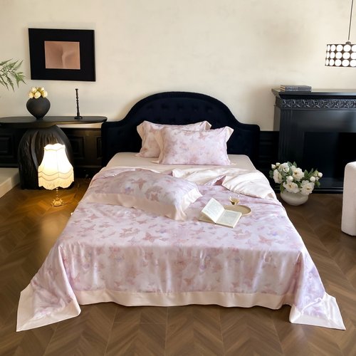 兰精天丝夏被四件套凉感蚕丝被