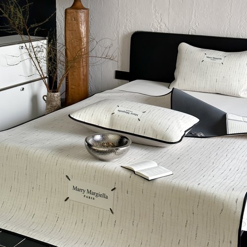 凉感抗菌防螨印花900D冰藤凉席三件套1.5m空调软席可折叠