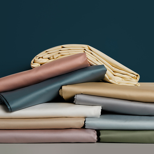 ROLAND LIVE全棉被套春秋纯棉长绒棉轻奢单双人被罩床品单件