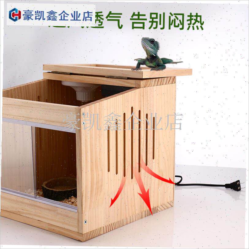 蜥蜴爬宠饲养箱蜘蛛角蛙守宫蛇蜗F牛陆龟爬虫盒仓鼠宠物保温箱.