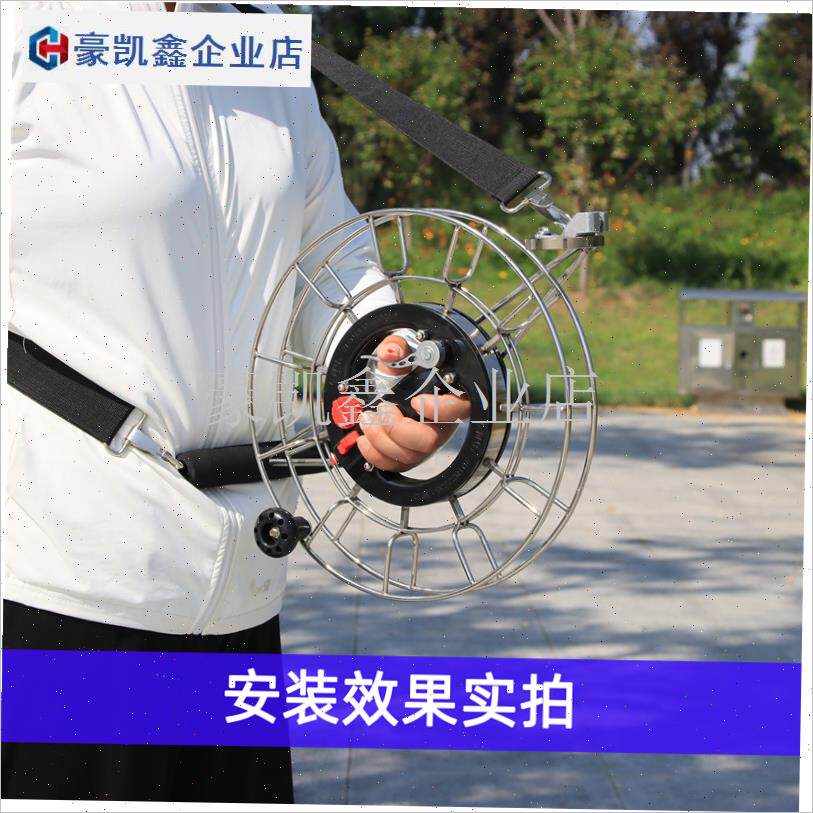 风筝轮盘专用支架背带手y握轮后支架不锈钢轮配件零部件靠腹.