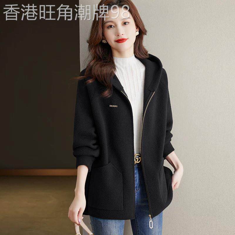 今年流行秋装女士中长款外套大码卫衣秋冬棒球服2026新款秋季爆款