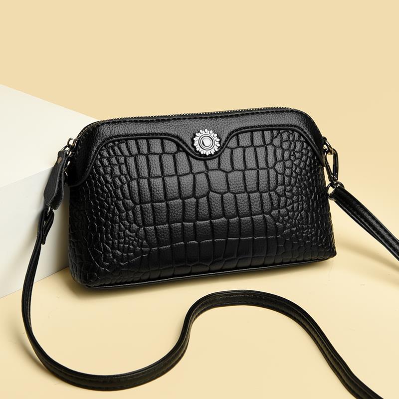 法国高级包包女款2025新款休闲包中年女包妈妈单肩斜挎小包包精致