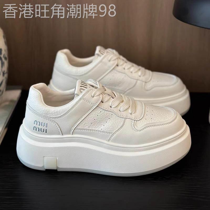【高品质】厚底增高小白鞋女款真皮板鞋2026春秋季新款运动休闲鞋