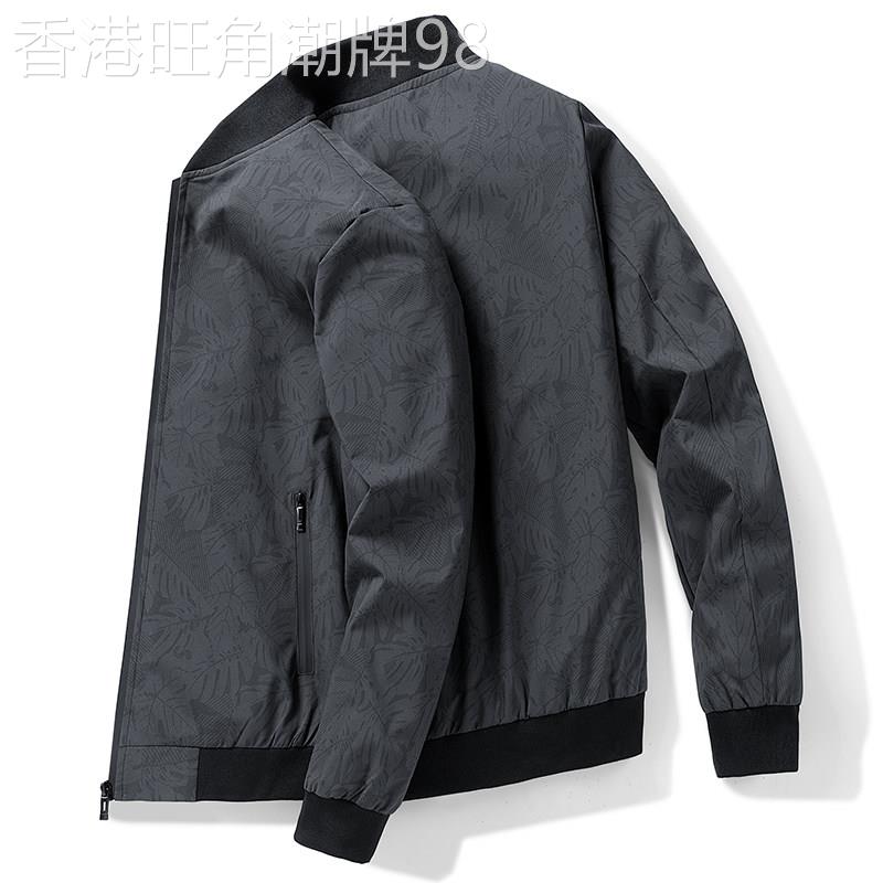 休闲夹克男2025春秋薄款迷彩棒球服修身上衣潮牌户外工作服外套wt