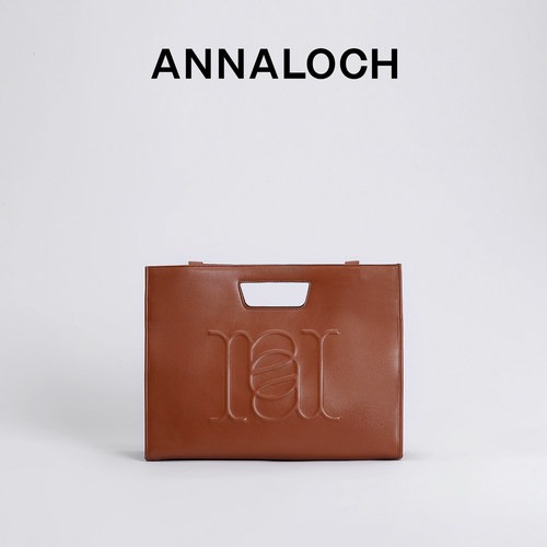 ANNALOCH再生系列经典款简约托特包通勤大容量单肩手提女包 - 封面