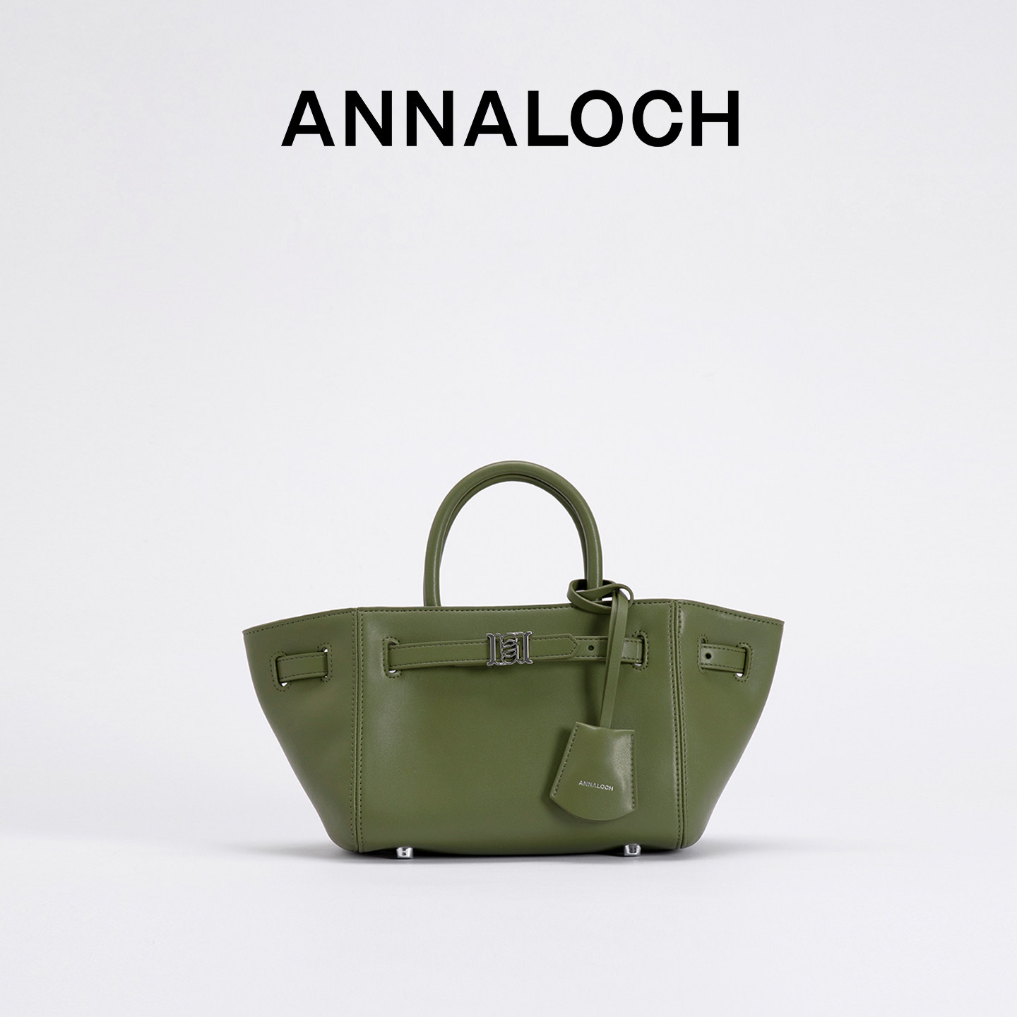ANNALOCH安娜洛赫摩根托特包 小号 单肩包皮饺子包手提通勤奢女包