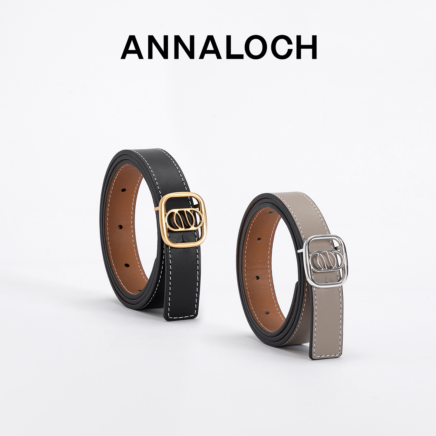 ANNALOCH秋冬新款女士皮带礼盒