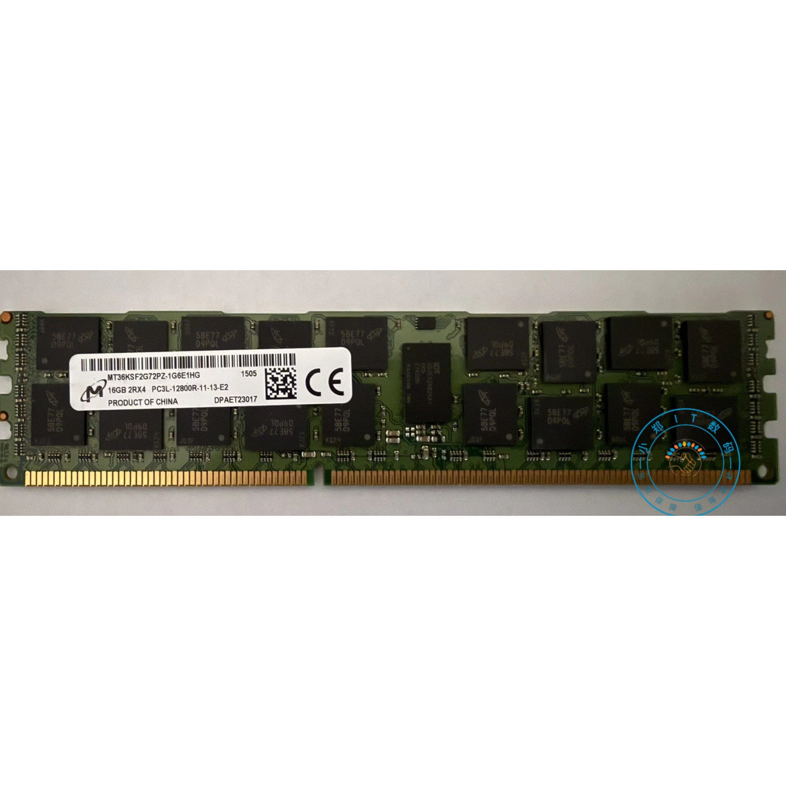 镁光MT36KSF2G72PZ-1G6E1HE 16GB 2RX4 PC3L-12800R-11-13-E2内存
