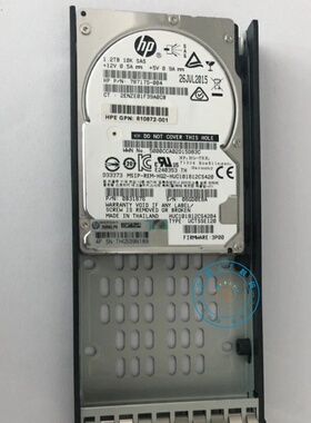 HP 3PAR P03798-001 1.2T 10K SAS 2.5 K2P93B K2P93A硬盘