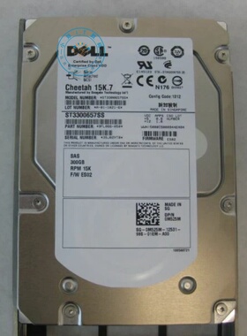 Dell/戴尔 300GB 15K SAS 3.5寸 0F617N 0M525M 0YP778服务器硬盘