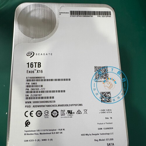 ST16000NM001G16TSATA7.2K