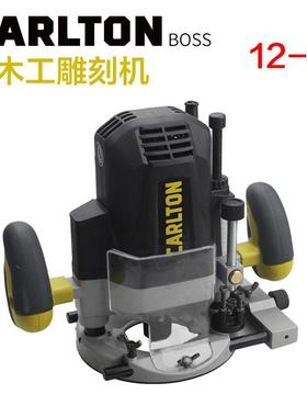 卡顿CT12-6电木铣雕刻机修边机开 槽机开 榫孔锣机木工装修电动工