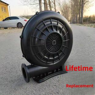 充气防水风扇370W 550W鼓风机开启彩虹门婚礼充气模型铁塑料风扇