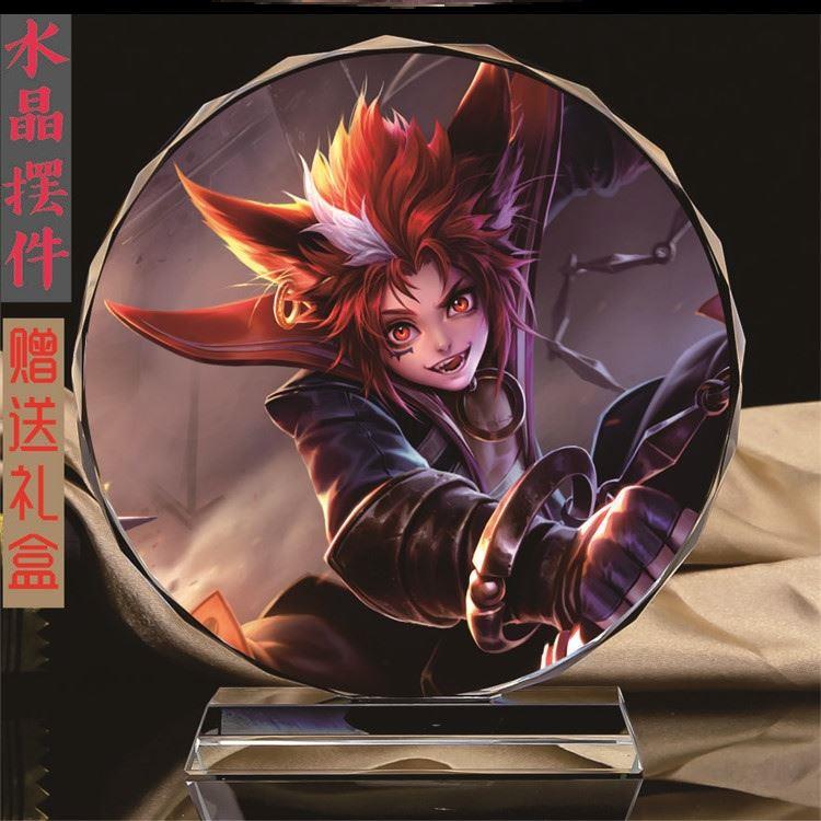 水晶摆件手游百里守约/玄策/公孙离/梦奇/明世隐周边手办定制礼物